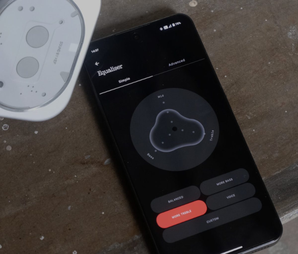 Nothing Headphone (1) Review Nothing X app Simple EQ