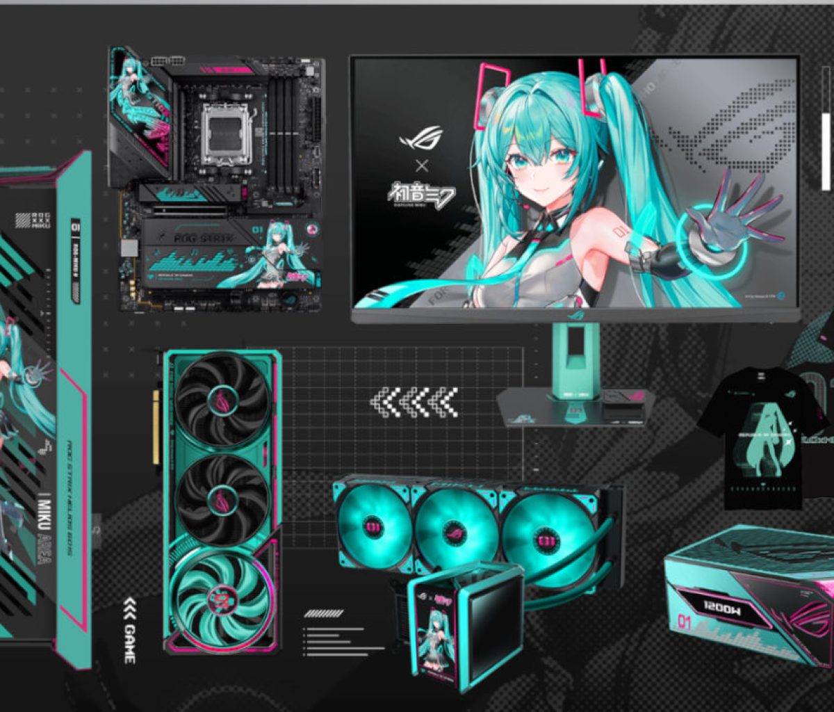 ROG x Hatsune Miku collection PH launch 1
