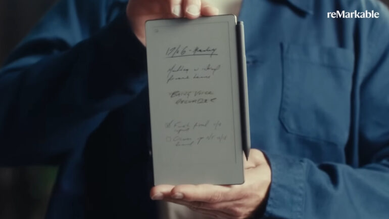 ReMarkable Paper Pro Move launch 1