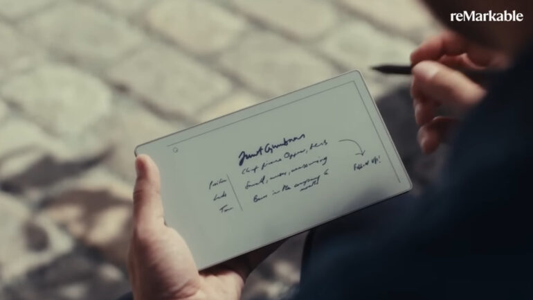 ReMarkable Paper Pro Move launch 3