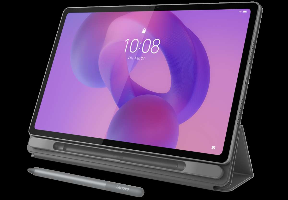 The Lenovo Idea Tab Plus with Folio and Pen