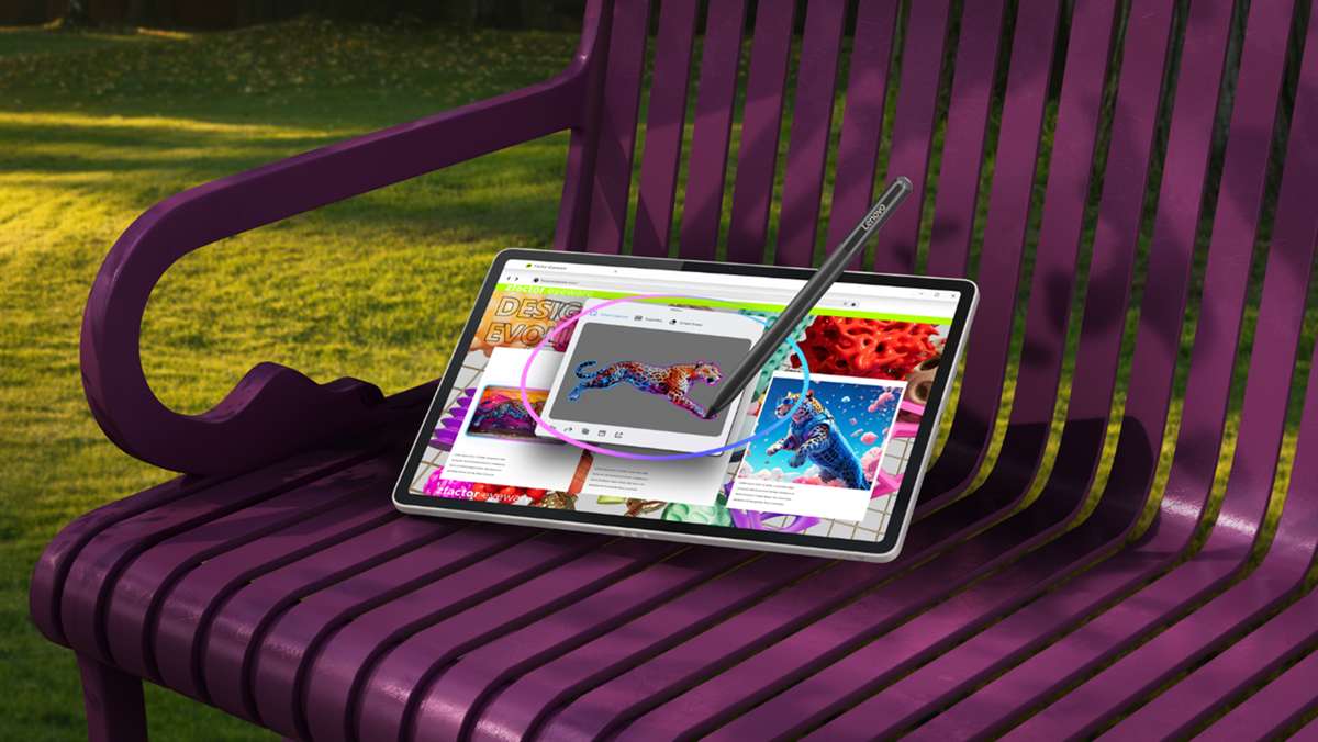 The Lenovo Yoga Tab with Yoga Pen