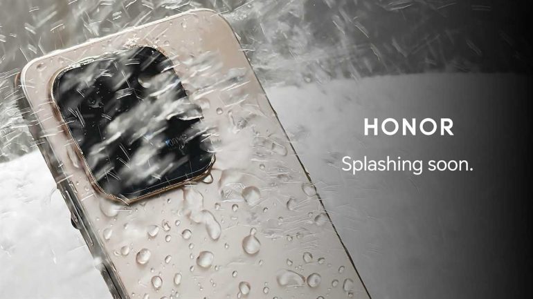 HONOR Smartphone Teaser KV Splashing Soon