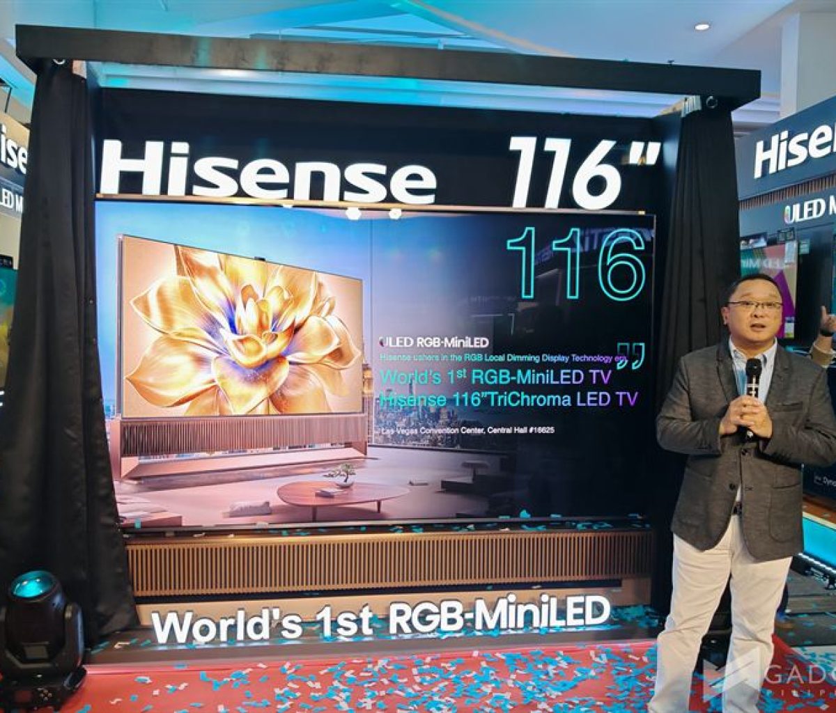 Hisense 116 inch Class UX Series RGB MiniLED TV Launch Philippines (95)
