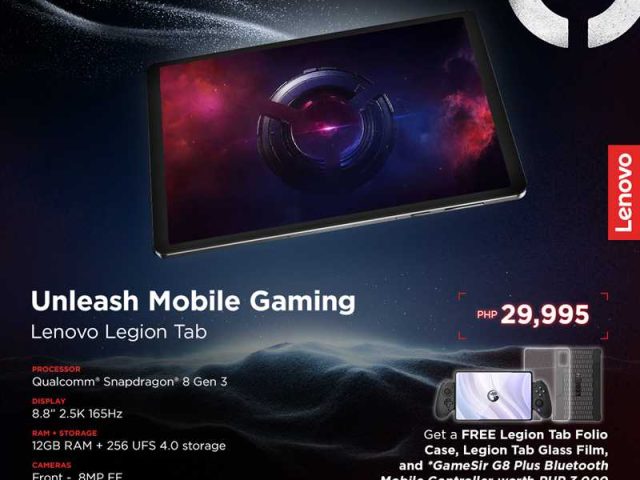 Legion Tab Gen 3 Launch Promo KV