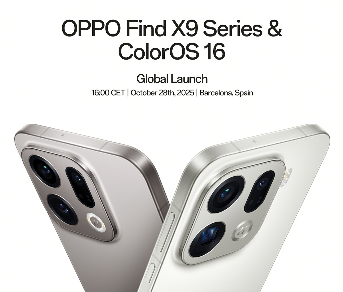 OPPO Find X9 Series global launch 1