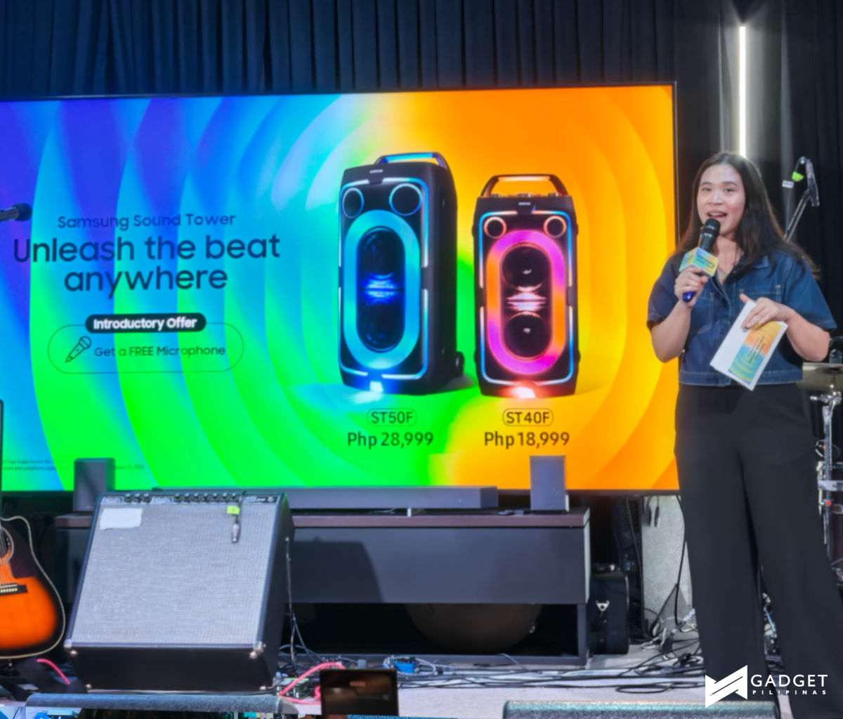 Samsung Sound Tower MX ST50F and MX ST40F PH launch price