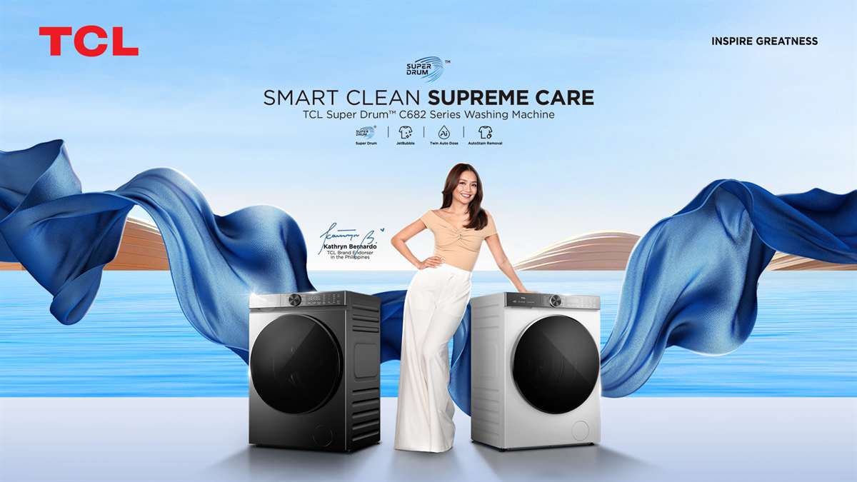 TCL Super Drum C682, Smart Laundry, Supreme Results