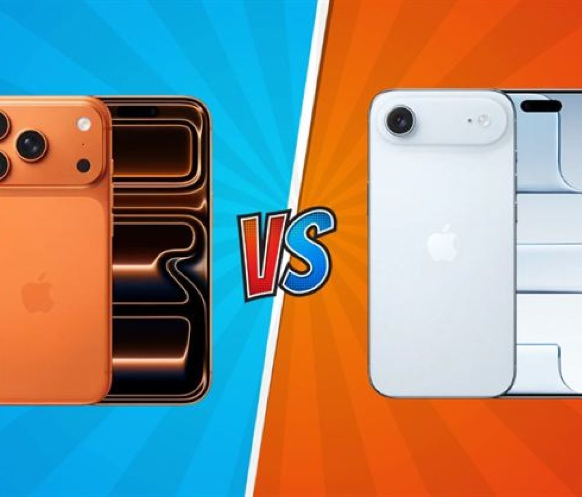 iPhone 17 Pro vs iPhone Air