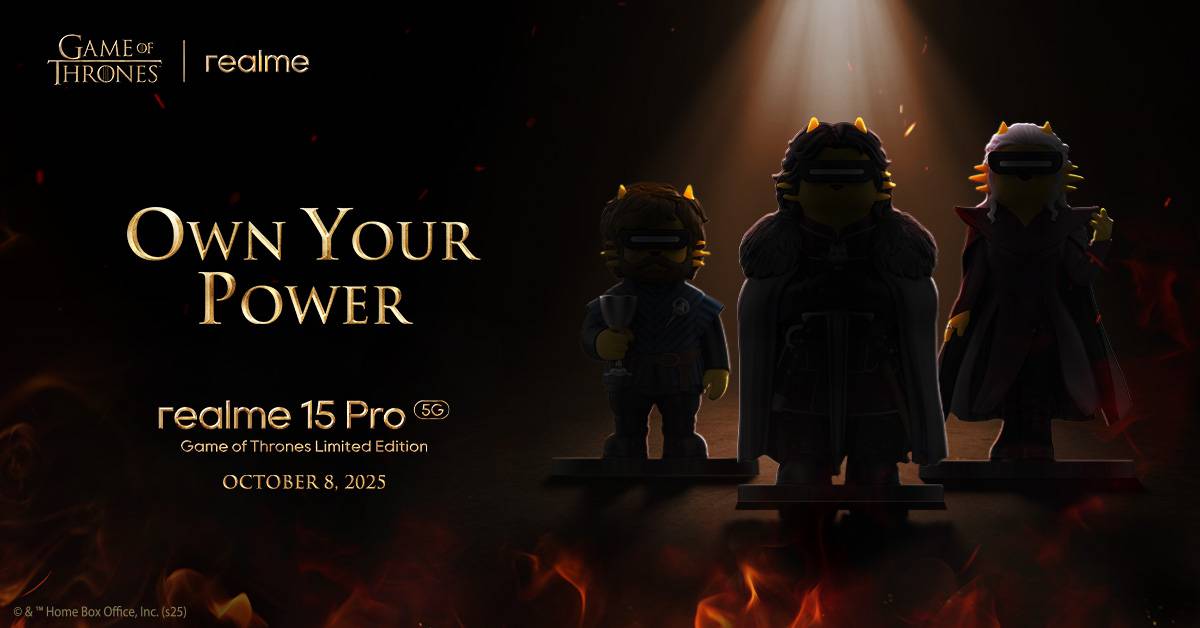 realme 15 Pro 5G Game of Thrones Edition Launch Philippines 2