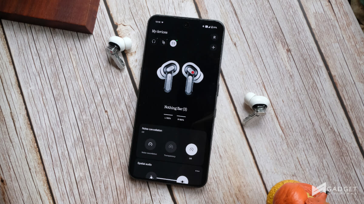 Nothing Ear (3) review Nothing X 1