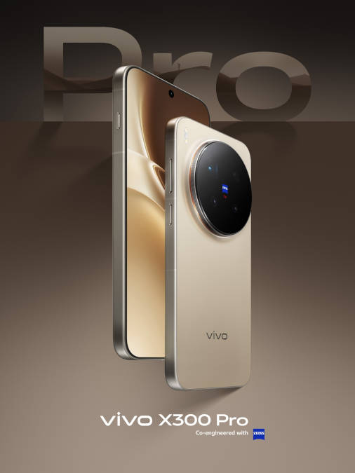 vivo X300 Pro in Dune Brown