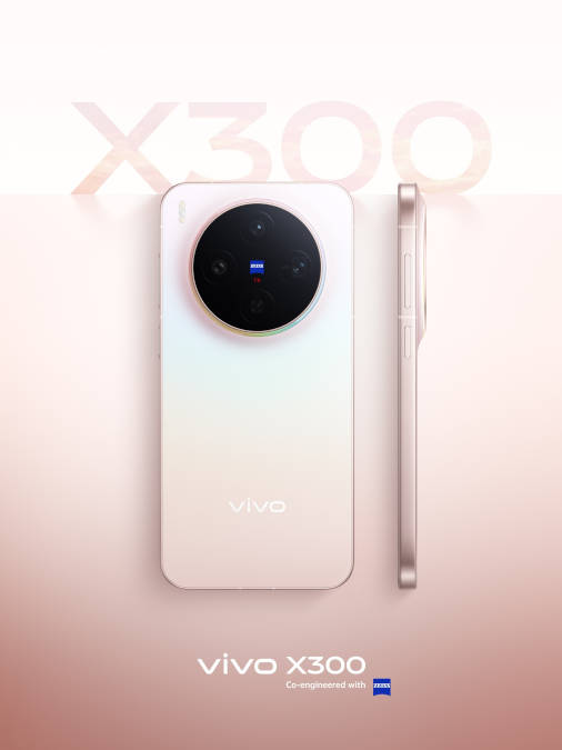vivo X300 in Halo Pink