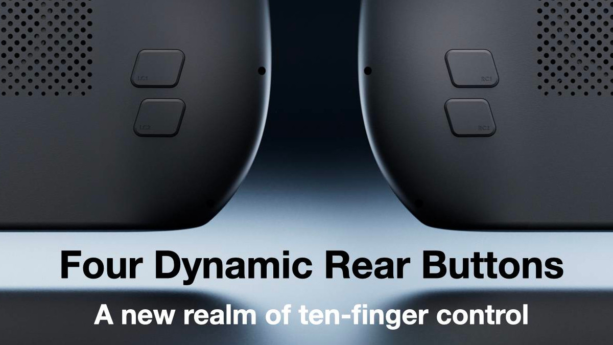 AYANEO NEXT II launch rear buttons