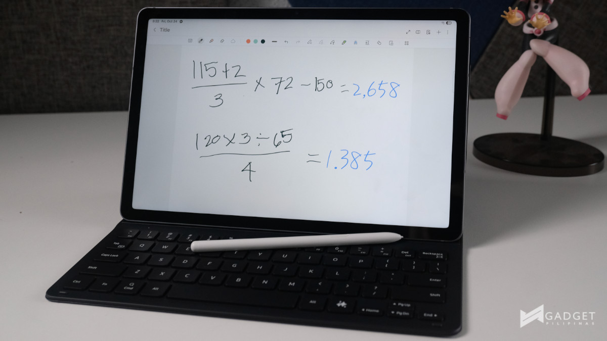 Samsung Galaxy Tab S10 Lite feature article Math Solver