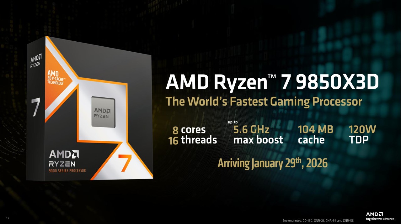 AMD Ryzen 7 9850X3D Review CPU