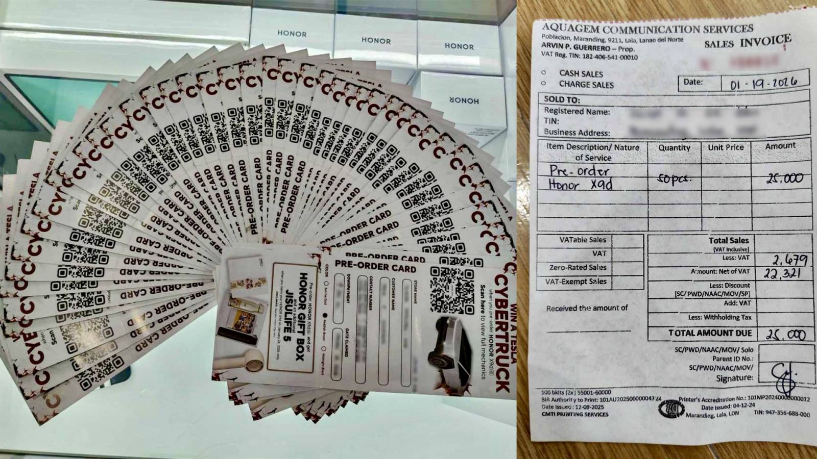 Customer Pre Orders 50 Units of HONOR X9d 5G