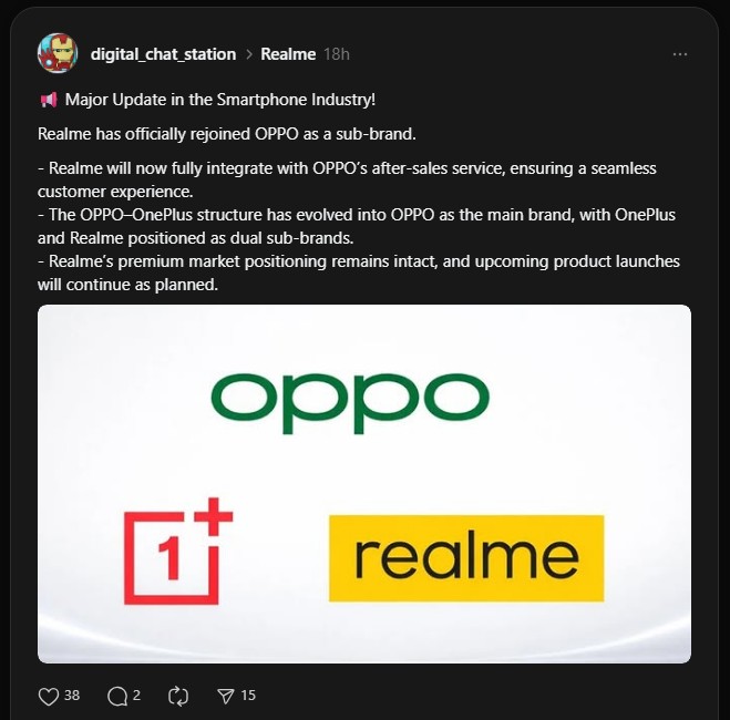 DCS realme x oppo