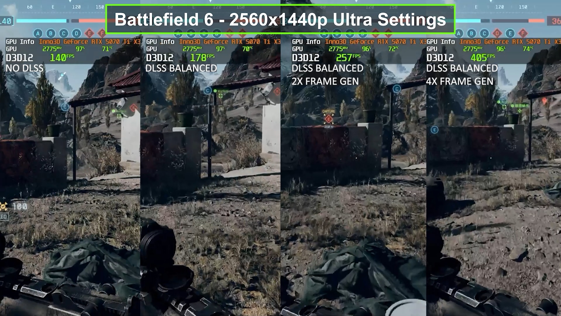 Inno3D GeForce RTX 5070 Ti X3 16GB BF6