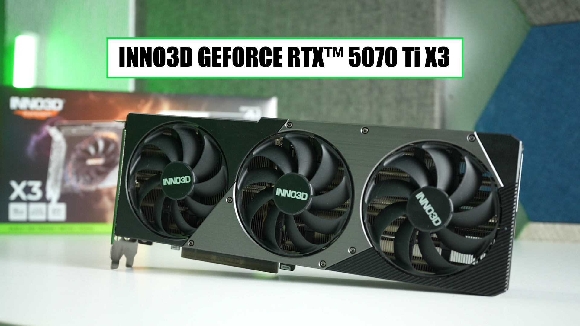 Inno3D GeForce RTX 5070 Ti X3 16GB Gaming and Productivity Power House