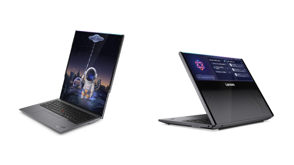 Lenovo ThinkPad Rollable XD Concept CES 2026 1