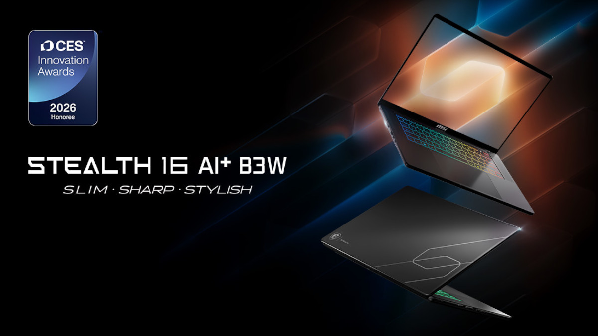 MSI Stealth gaming laptops CES 2026 1