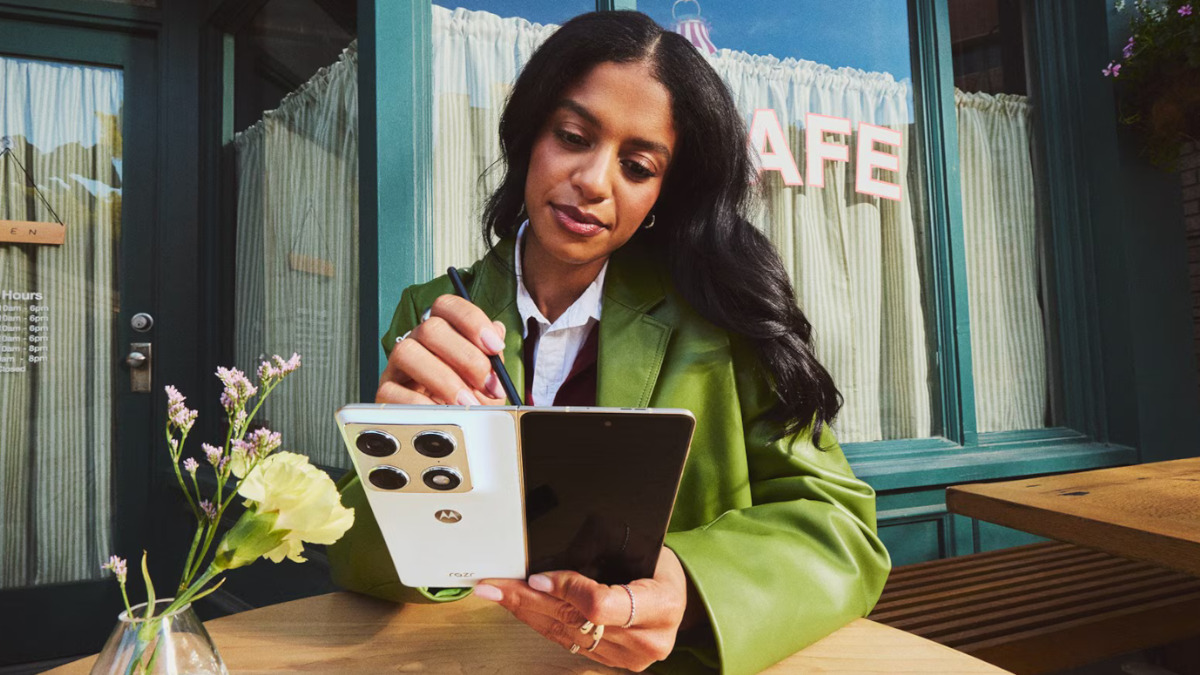 Motorola Razr Fold CES 2026 rear