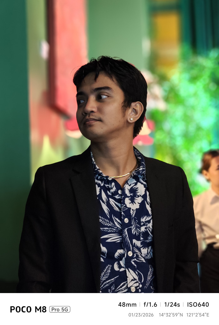 POCO M8 Pro 5G Review rear camera sample portrait