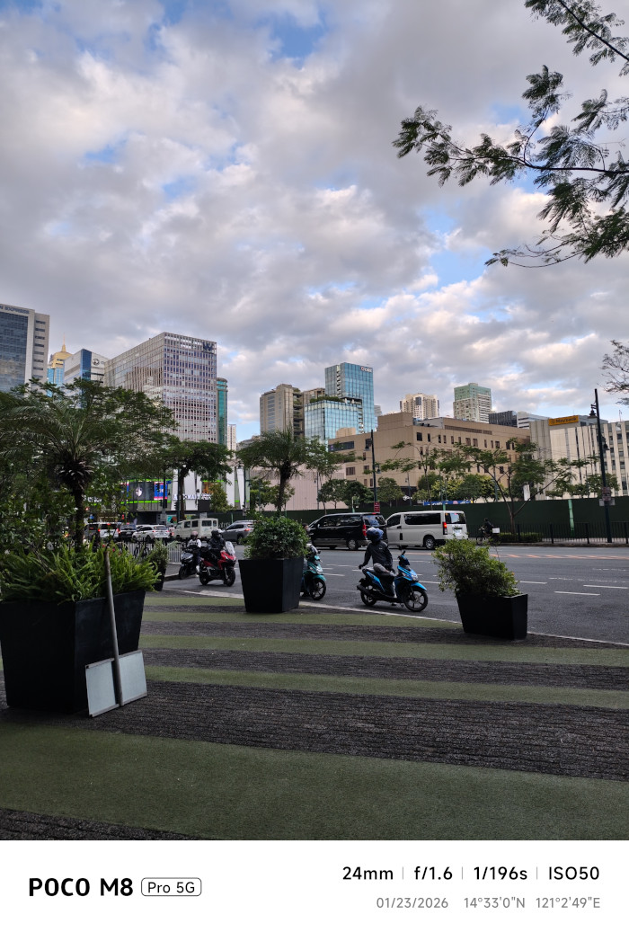 POCO M8 Pro 5G Review rear camera sample ultrawide 1