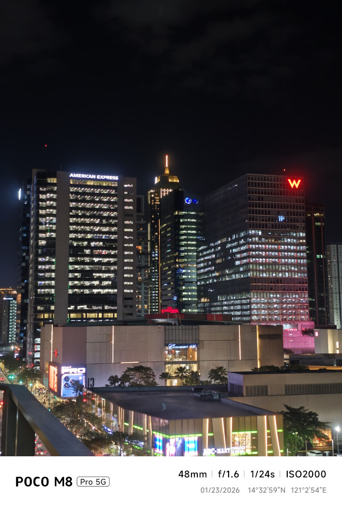 POCO M8 Pro 5G Review rear camera sample ultrawide comparo 2