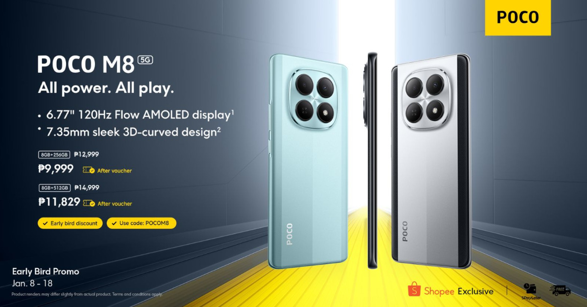 POCO M8 series PH launch POCO M8 5G price