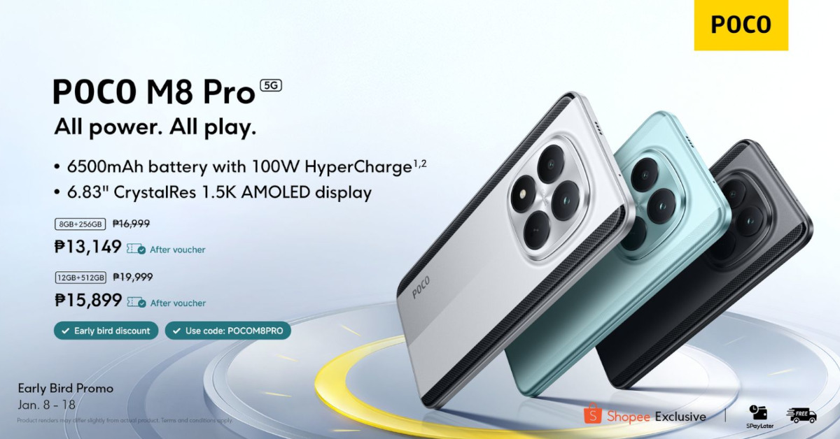 POCO M8 series PH launch POCO M8 Pro 5G price