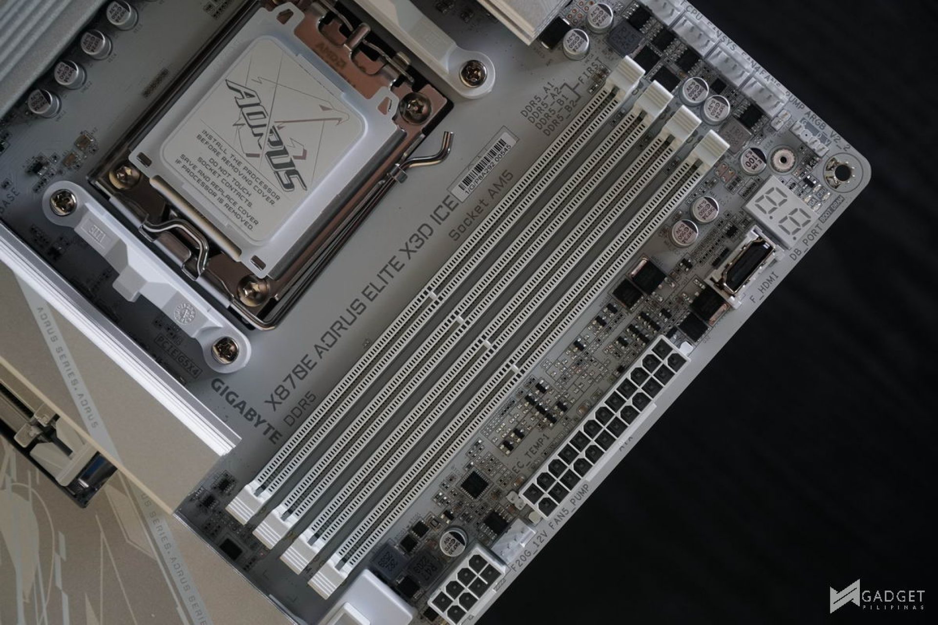 Gigabyte X870E Aorus Elite X3D ICE Review 090