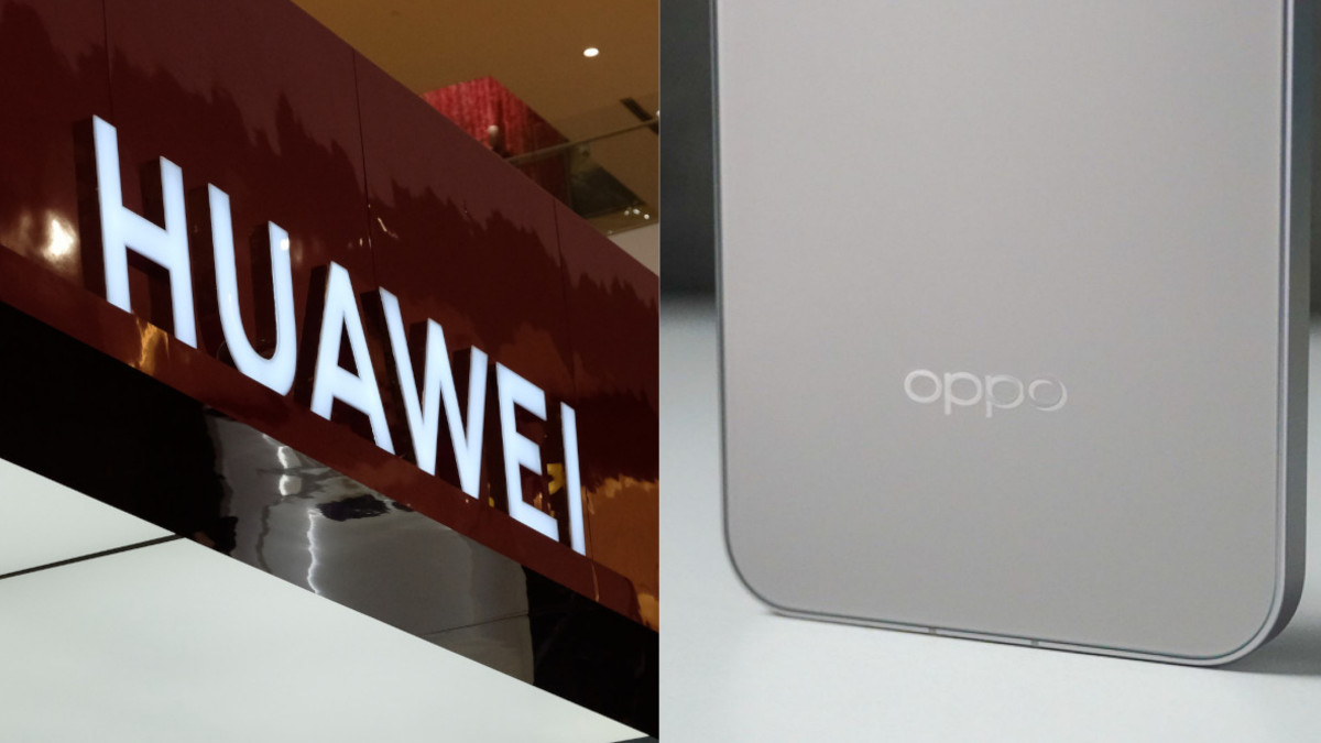 HUAWEI and OPPO square front sensor 1