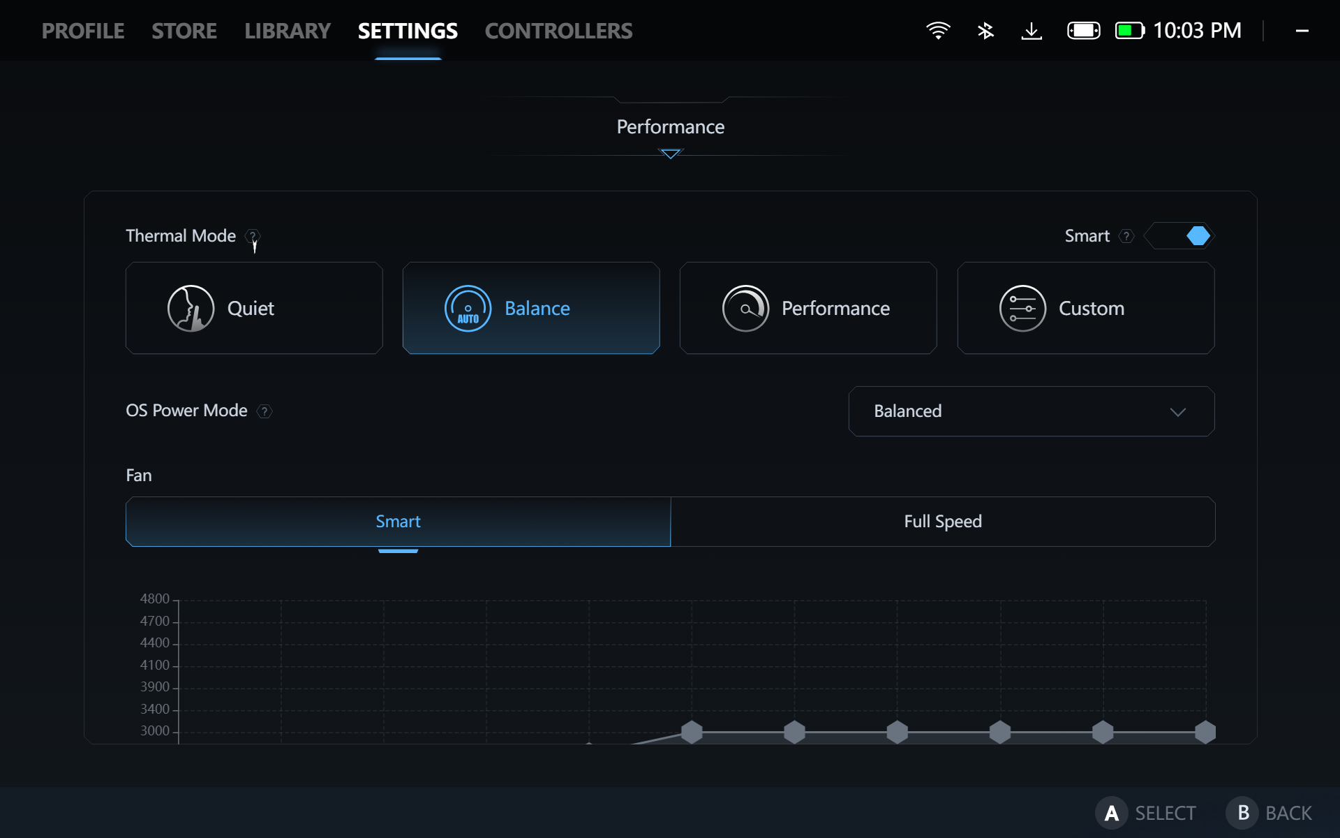 Lenovo Legion Go 2 Review LegionSpace Settings 1