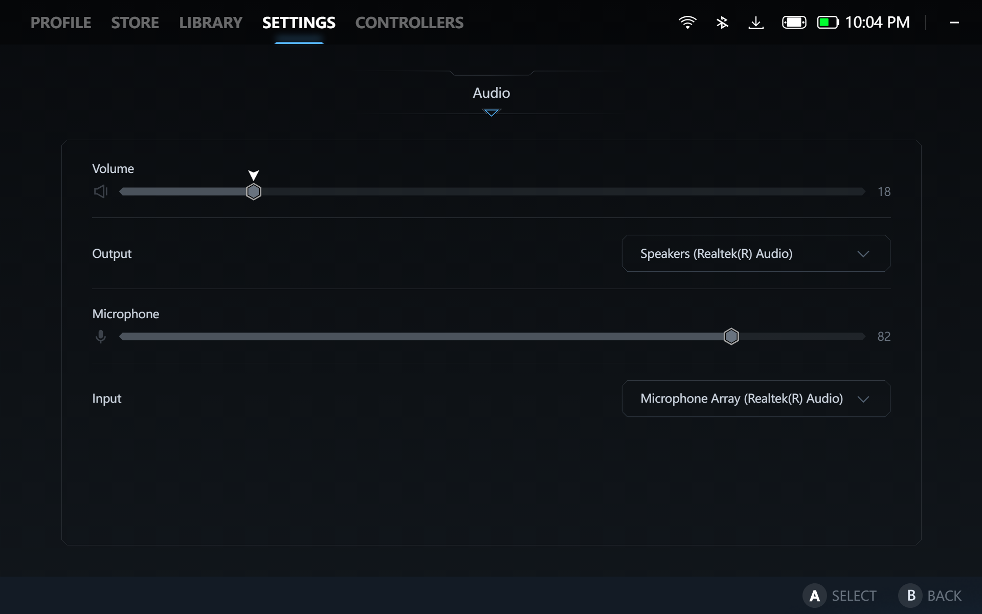 Lenovo Legion Go 2 Review LegionSpace Settings 2