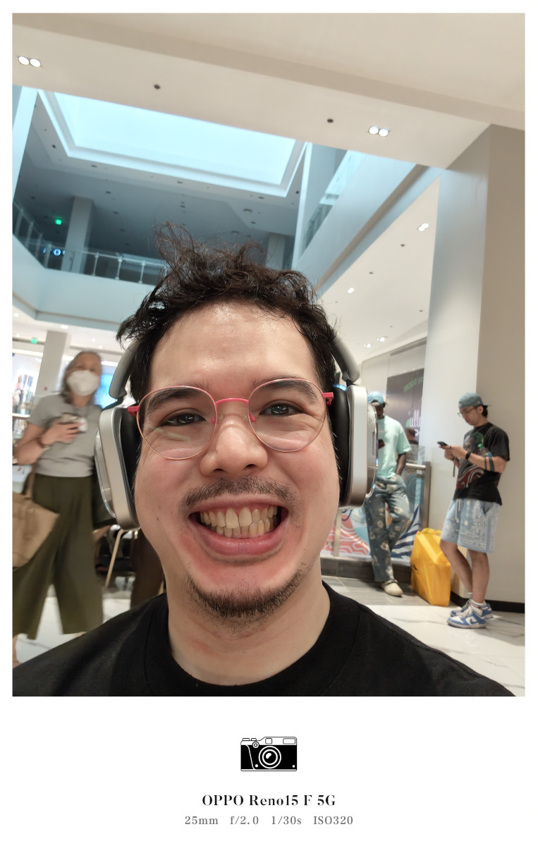 OPPO Reno15 F 5G Review camera sample front 1