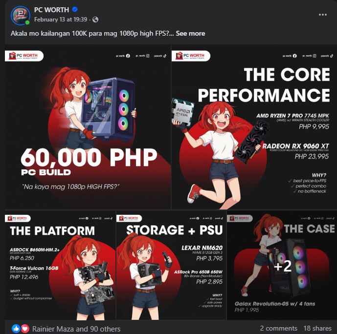 RAM SSD Prices Guide 2026 PH PC Worth Prebuilt gaming pc