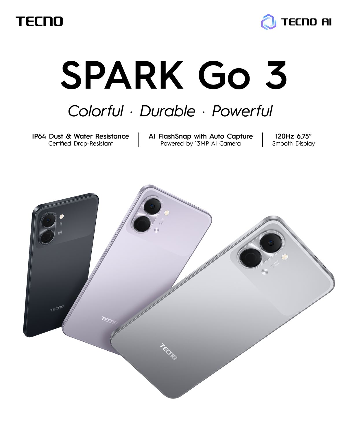 TECNO SPARK Go 3