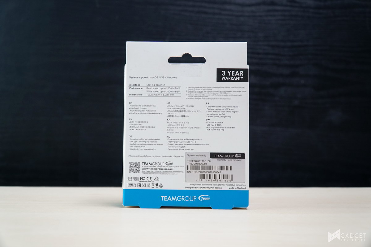 TeamGroup PD20M Mag Portable SSD 1TB 07