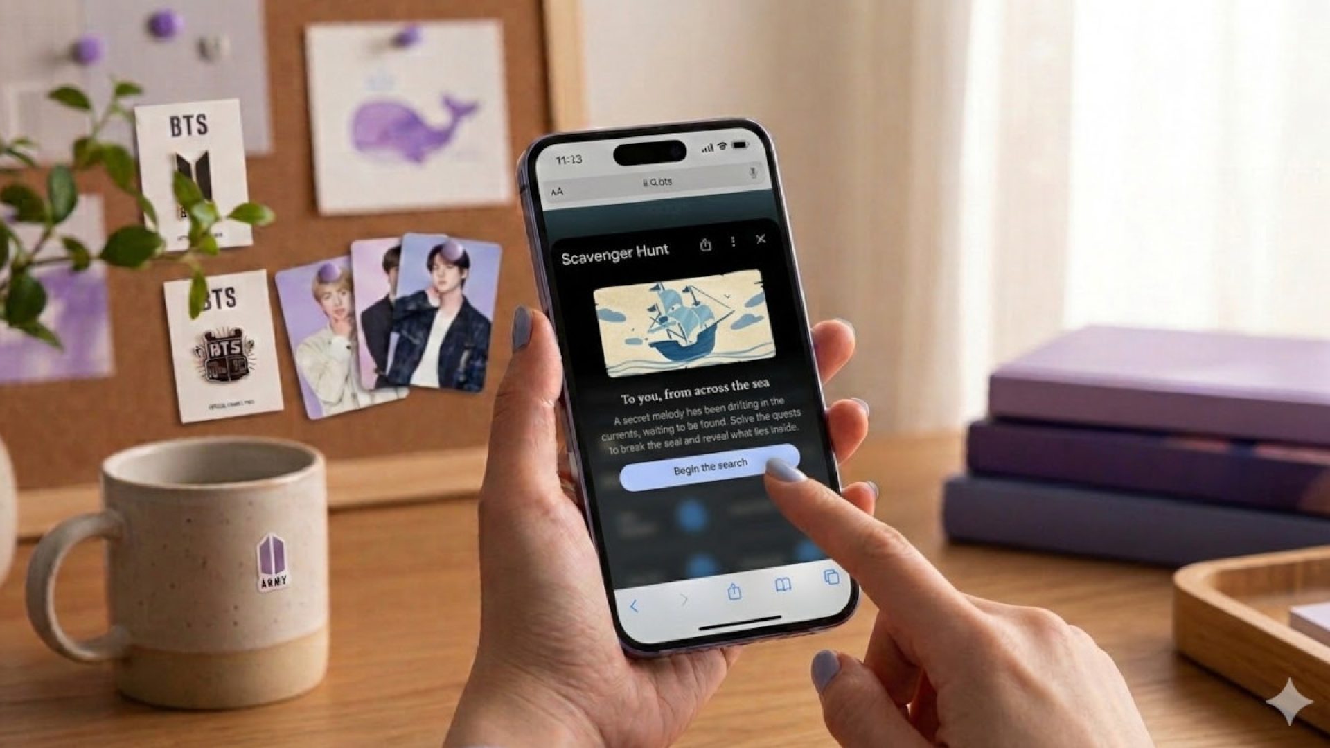 Google Search BTS Scavenger Hunt Returns with Rewards for ARMY Before ARIRANG Drops