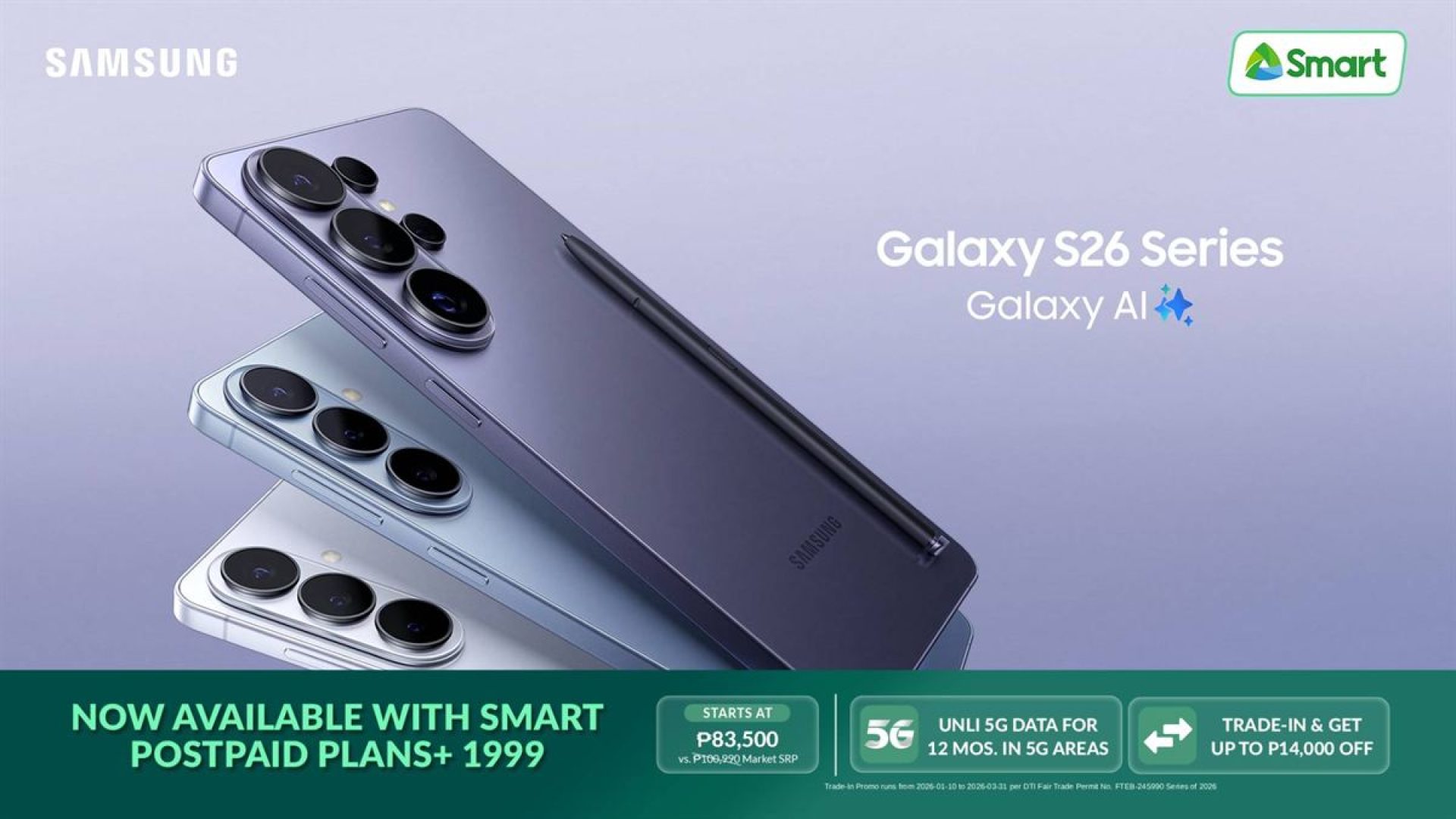 Smart Postpaid x Galaxy S26 Series Early Access (1)