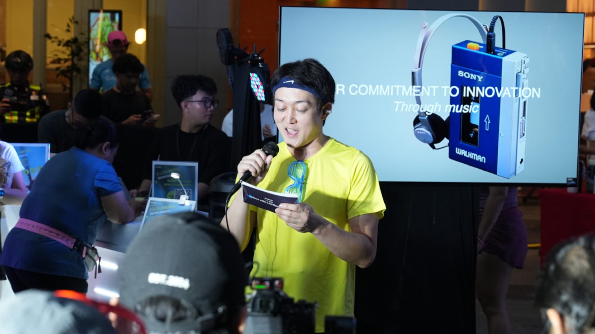 Sony LinkBuds Clip Uptown Run Shuhei Sugihara