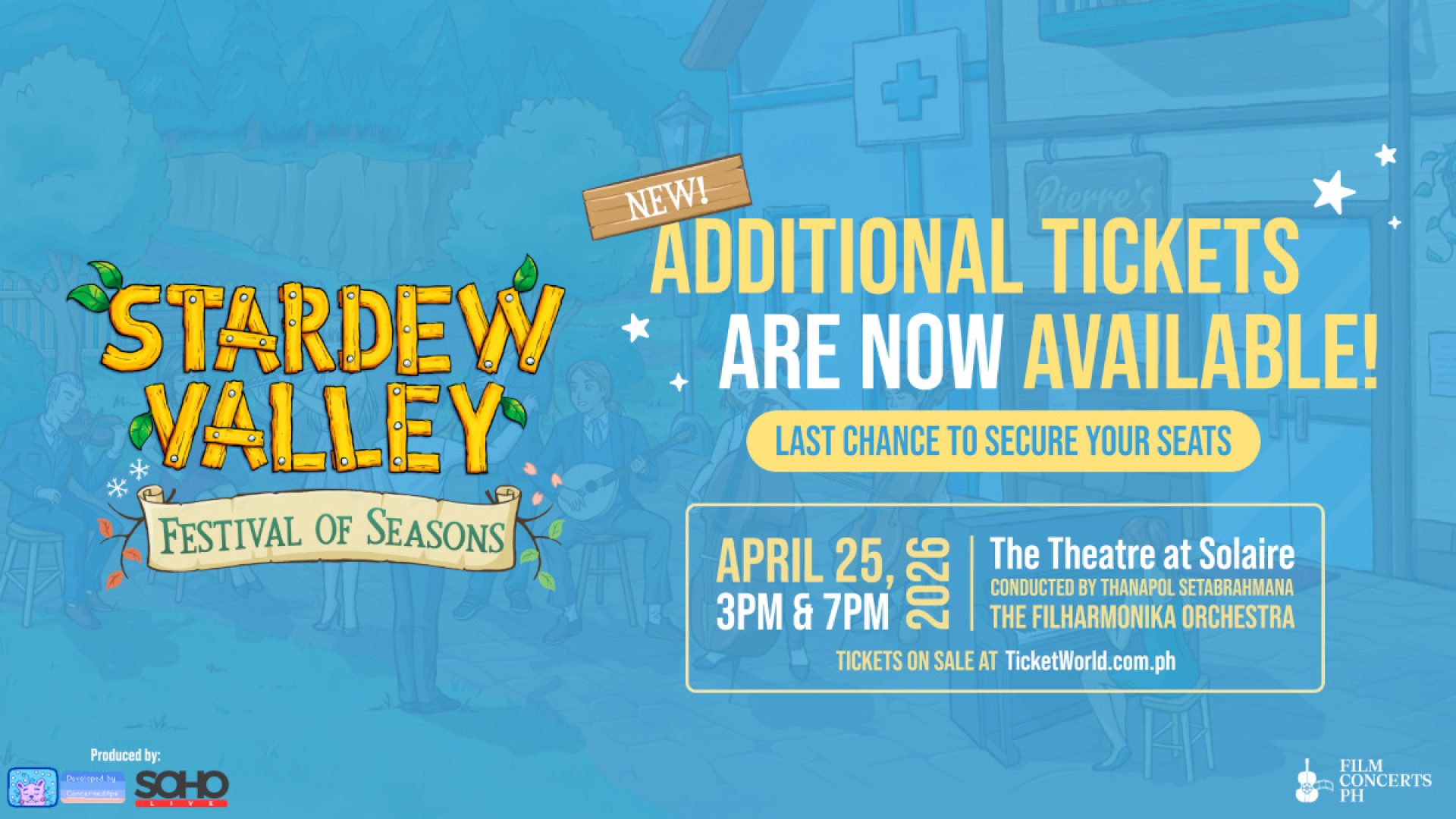 Stardew Valley Festival of Seasons additional tickets 3