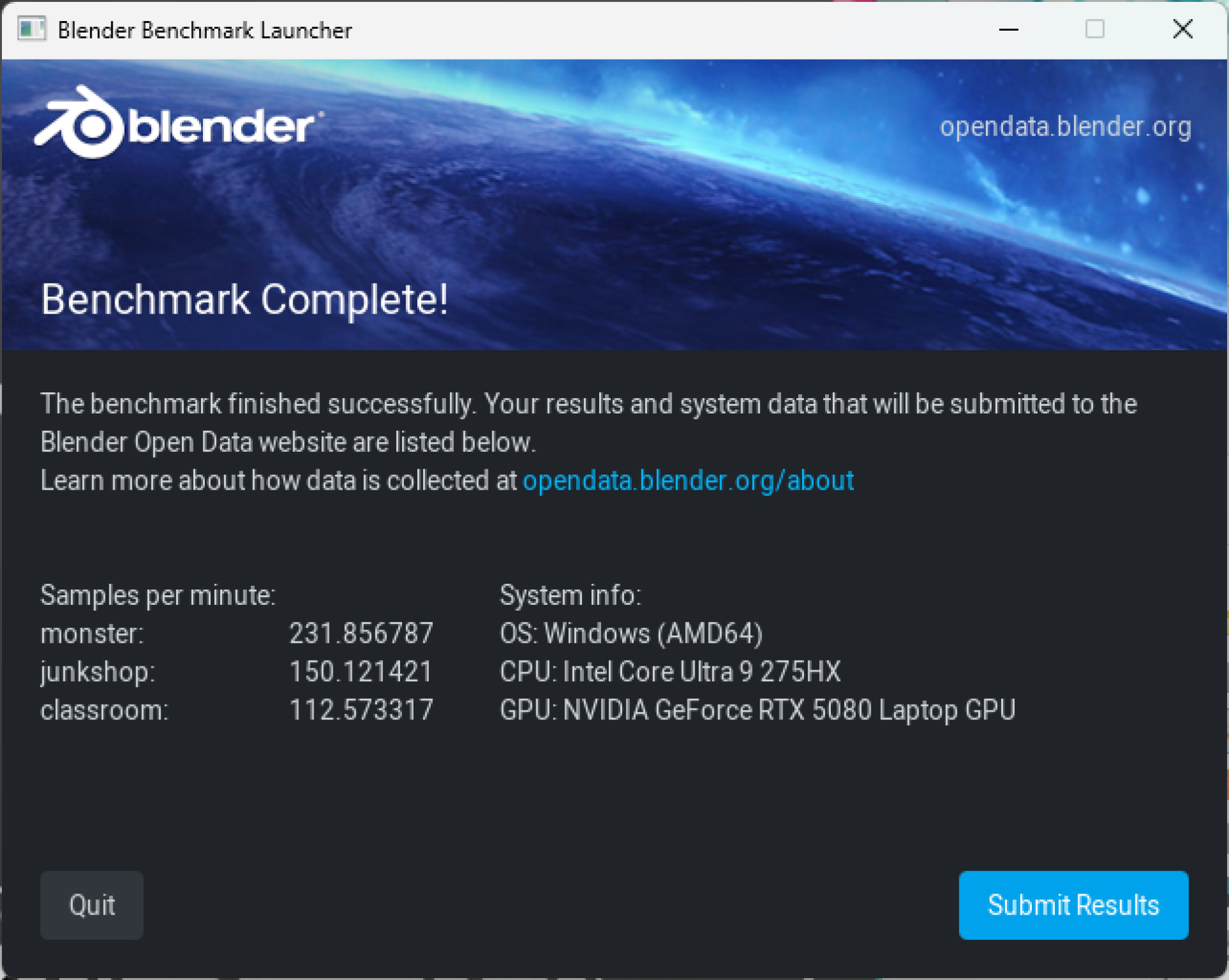 ASUS ROG NUC 2025 Review Blender 4.5