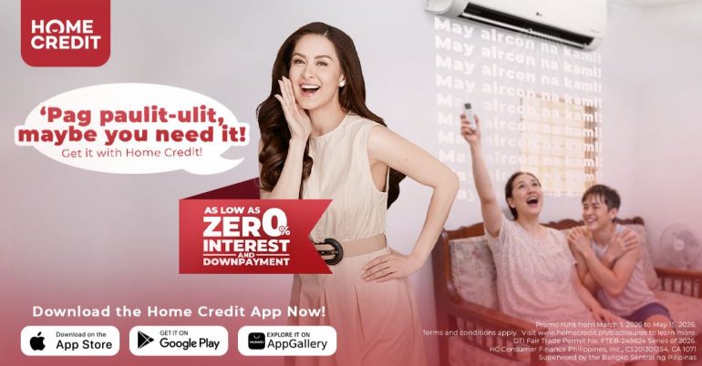 Home Credit Affordable Summer Appliances and Gadgets Promo 3