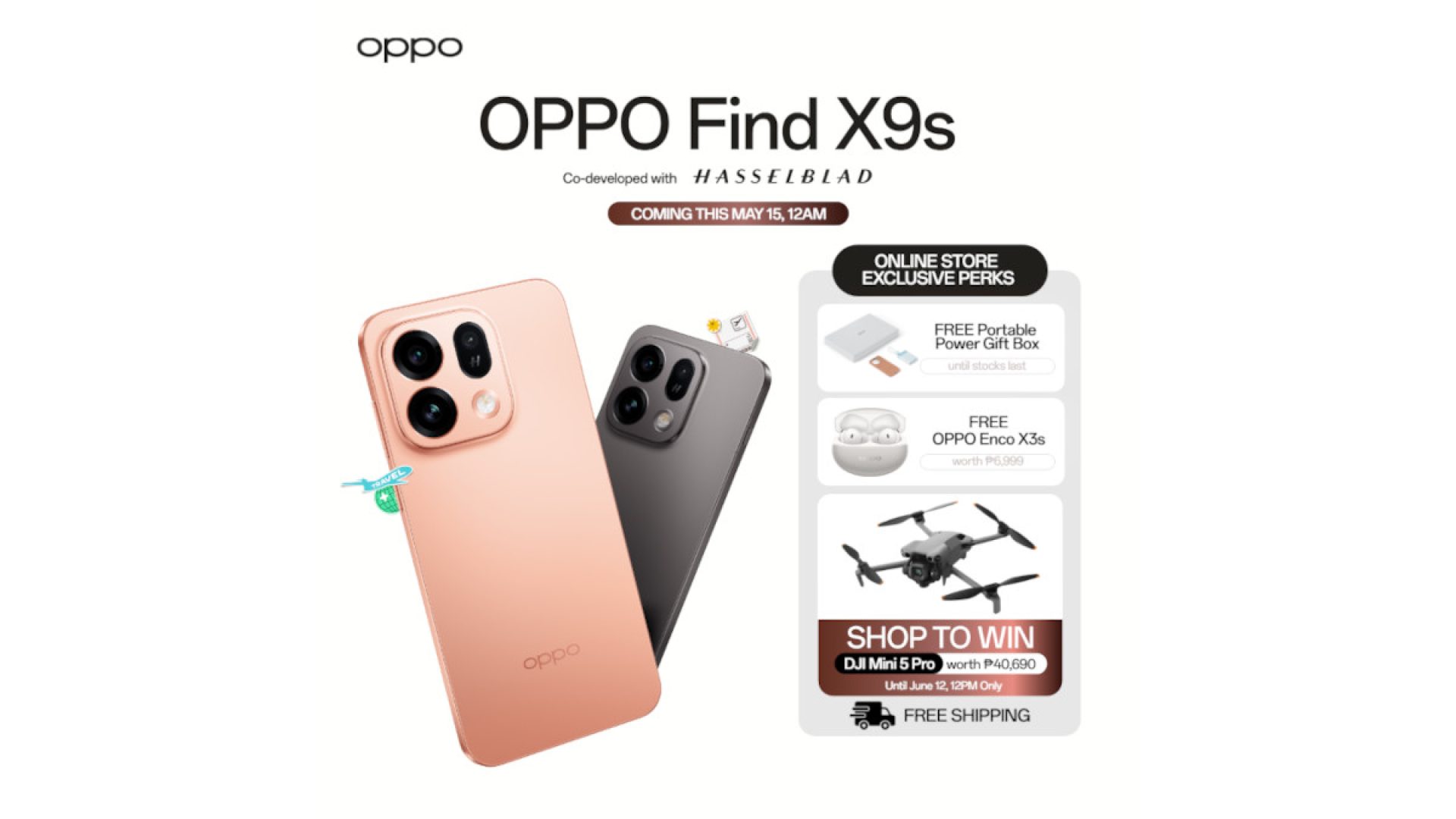 OPPO Find X9s PH launch pre order