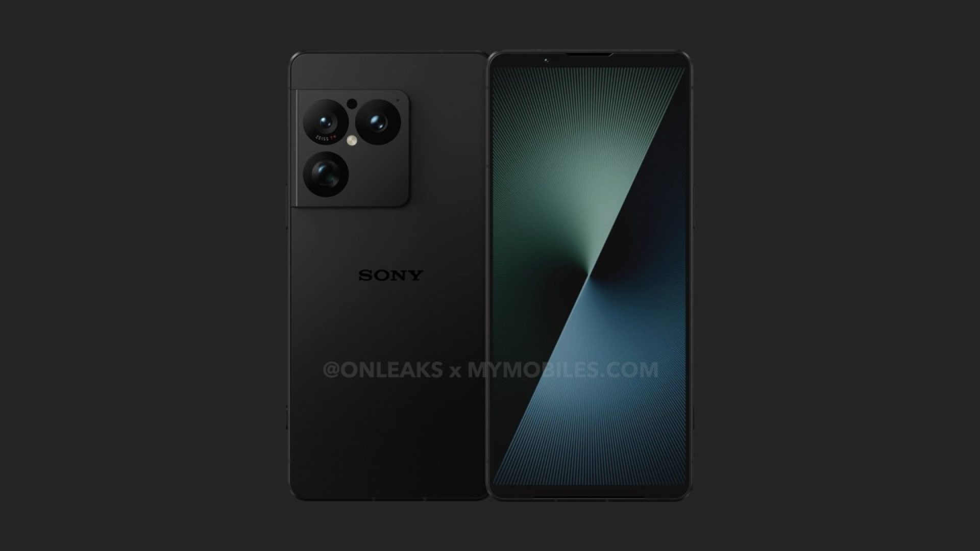 Sony Experia 1 VIII render leaks 1