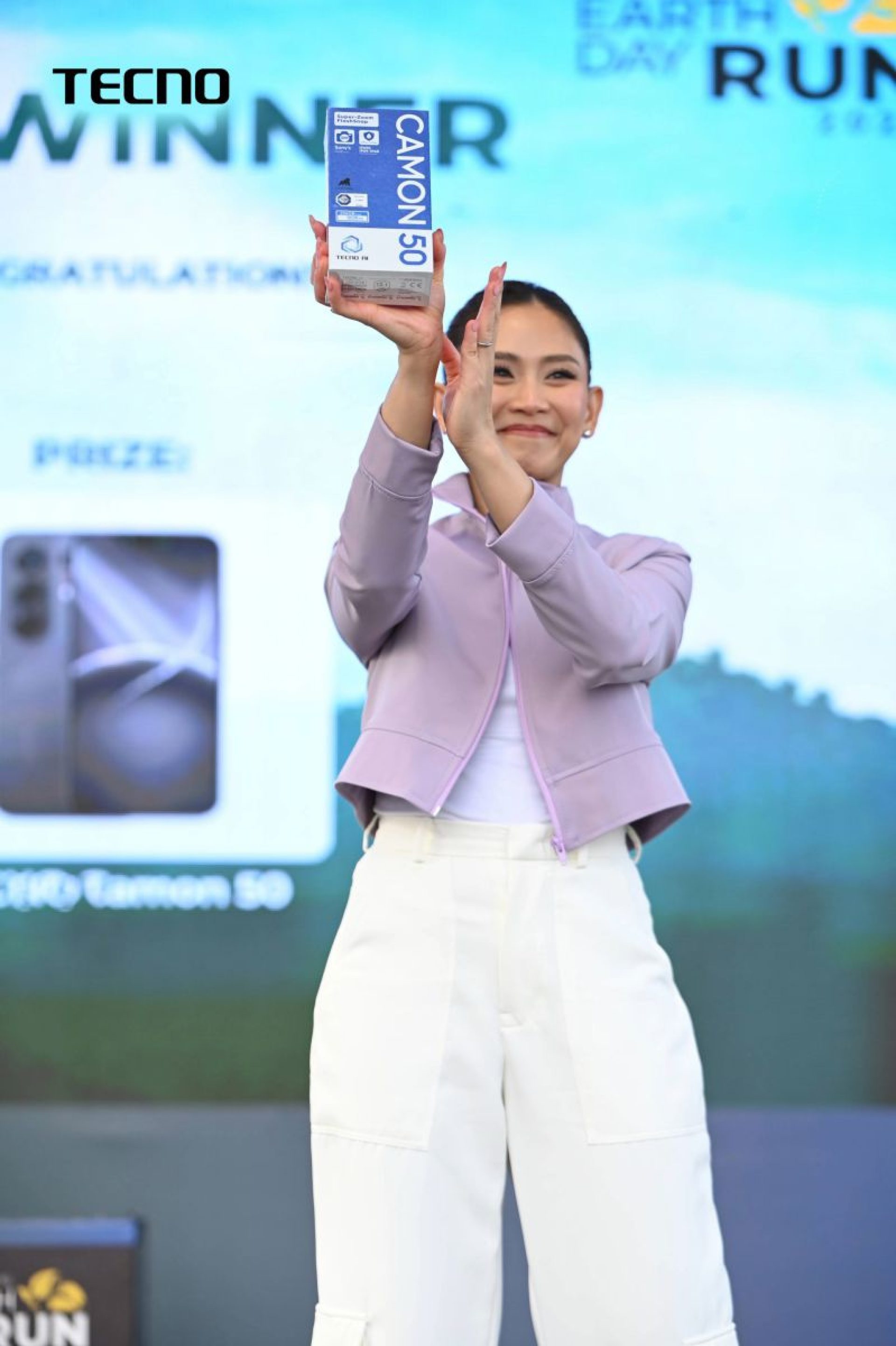 TECNO Camon 50 Series Earth Day Run Manila 1