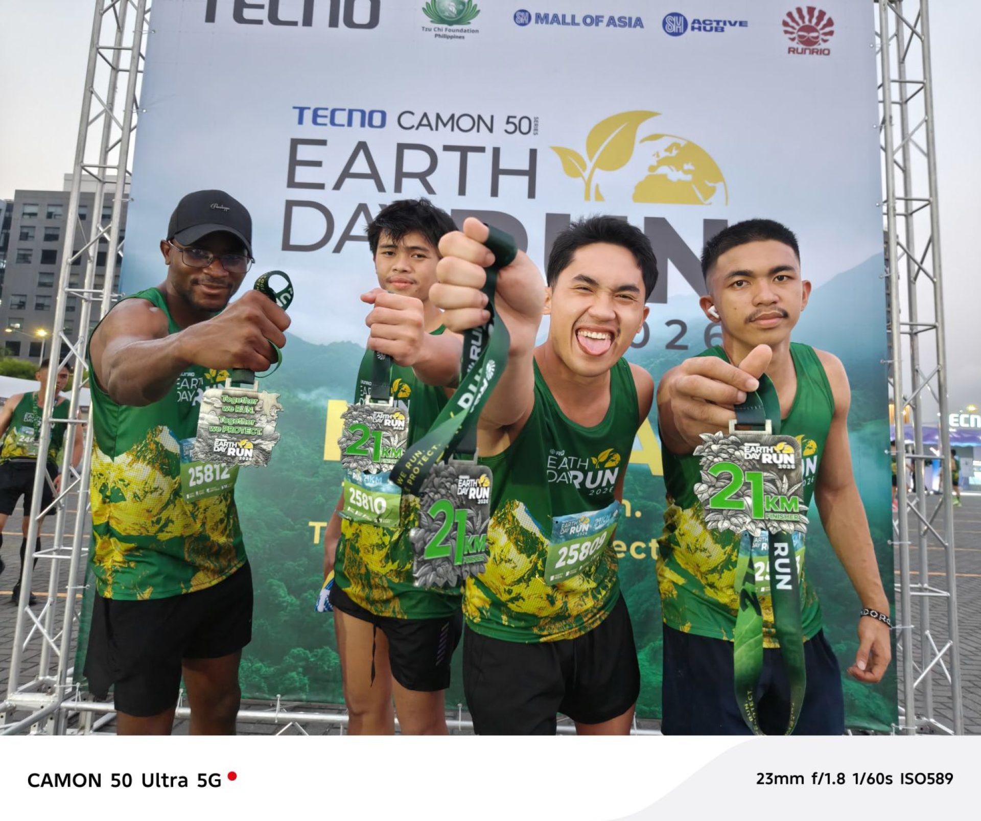 TECNO Camon 50 Series Earth Day Run Manila 13